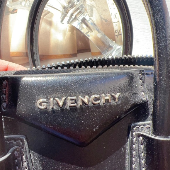 GIVENCHY Mini Antigona Linen Black - Picture 4 of 6